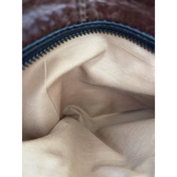 The Sak Brown Leather Purse Hobo Satchel Messenger Shoulder Bag - Picture 5 of 7